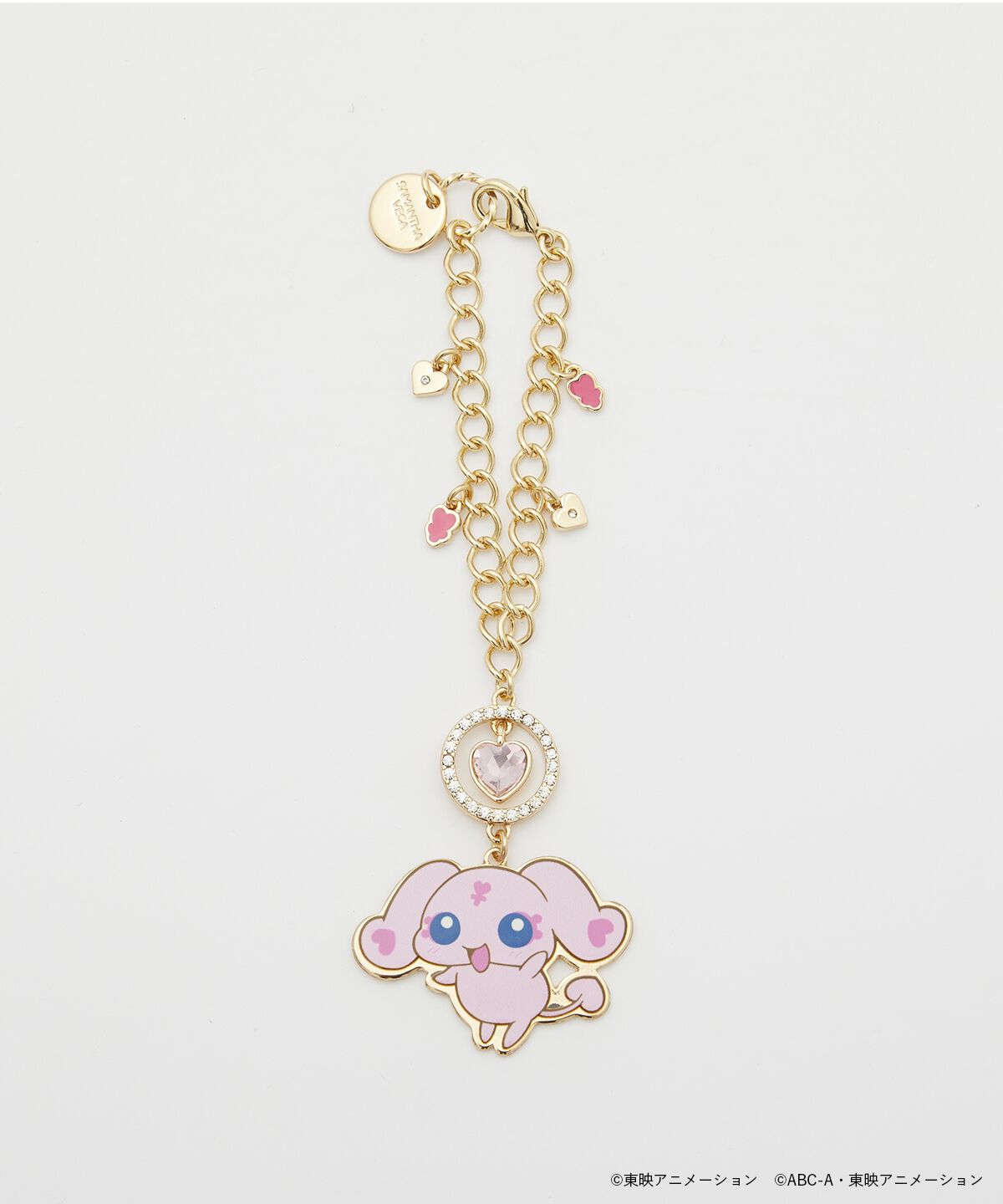Samantha Vega「『ふたりはプリキュアMax Heart』コレクション「ミップル」バッグチャーム」|チャーム・キーホルダー|ゴールド