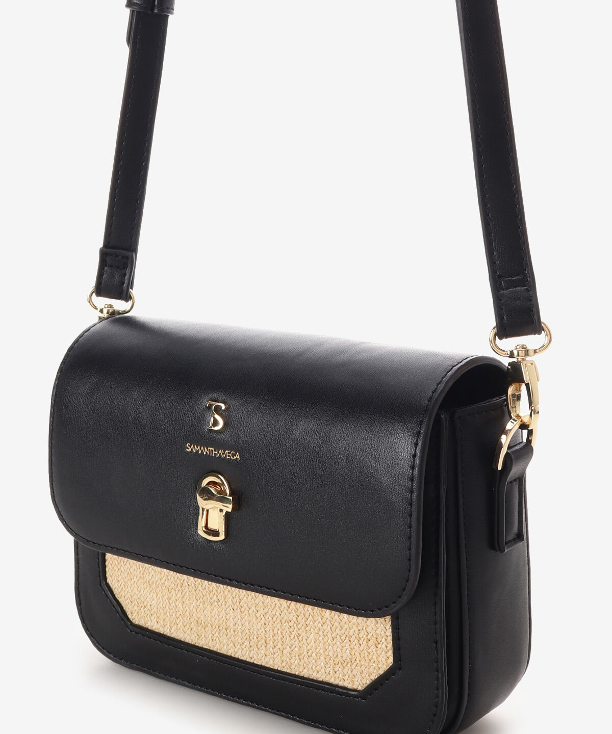 Samantha Vega「パナマ風ベルト金具ショルダーバッグ」|ショルダー・メッセンジャー|