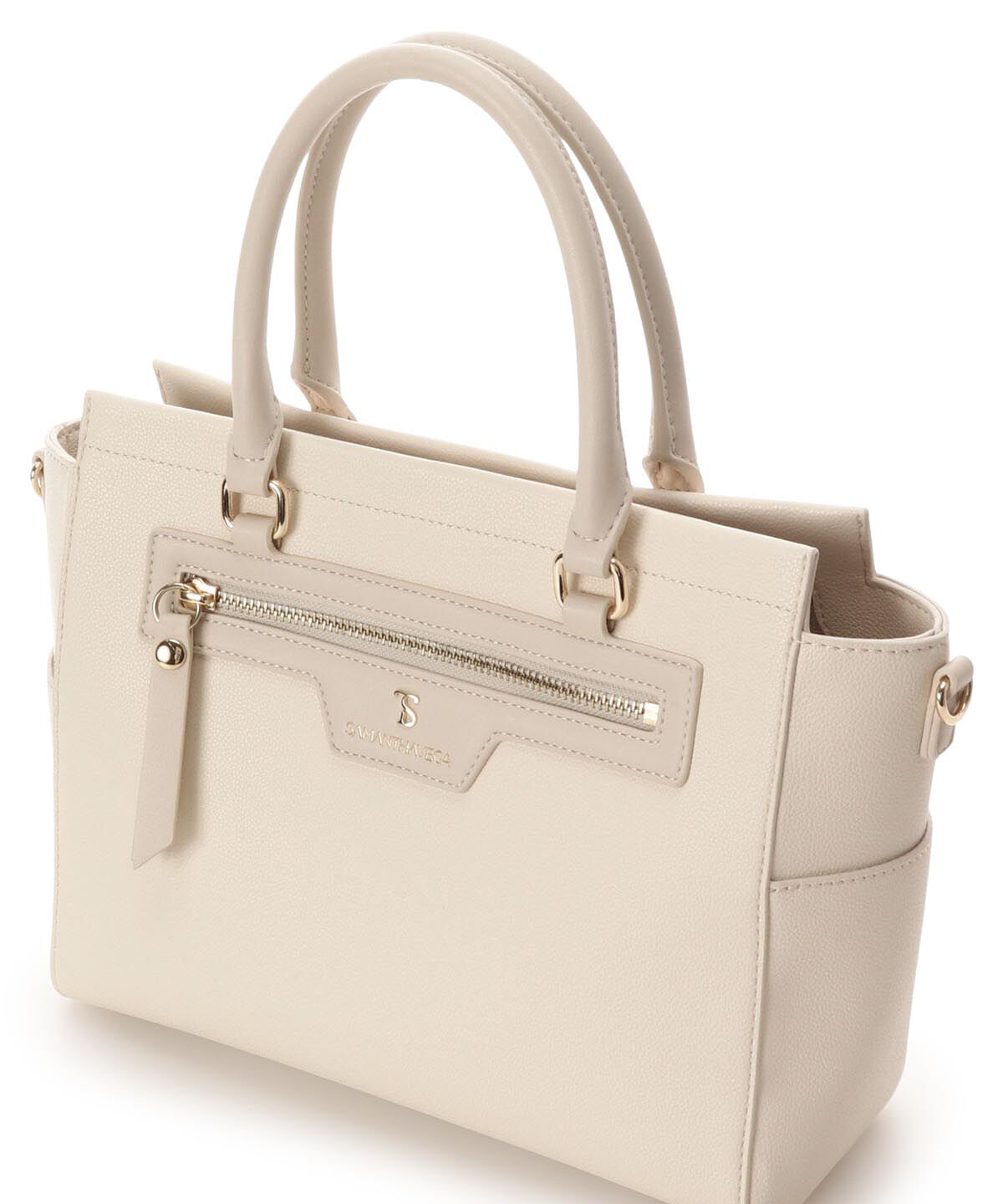 Samantha Vega「スムースBOX型ハンドバッグ」|ハンドバッグ|