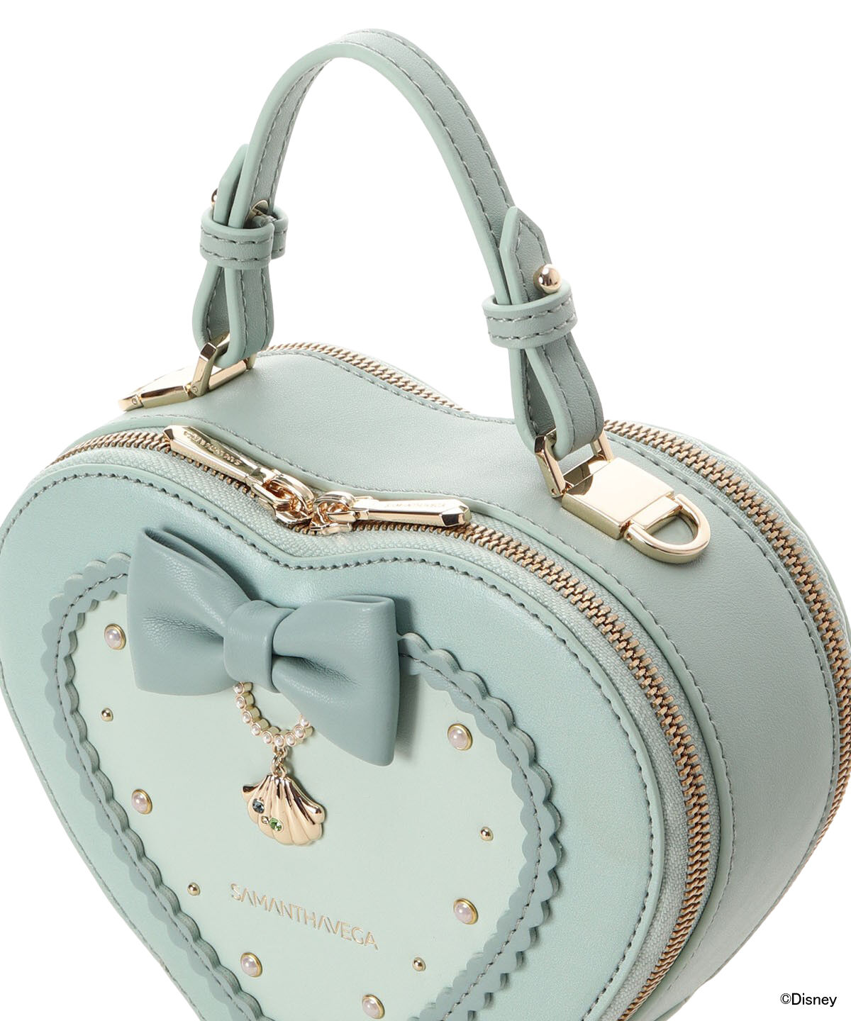 Samantha Vega「『ﾘﾄﾙ･ﾏｰﾒｲﾄﾞ』｢ｱﾘｴﾙ｣ｺﾚｸｼｮﾝ ﾊｰﾄ型ｼｮﾙﾀﾞ」|ショルダー・メッセンジャー|