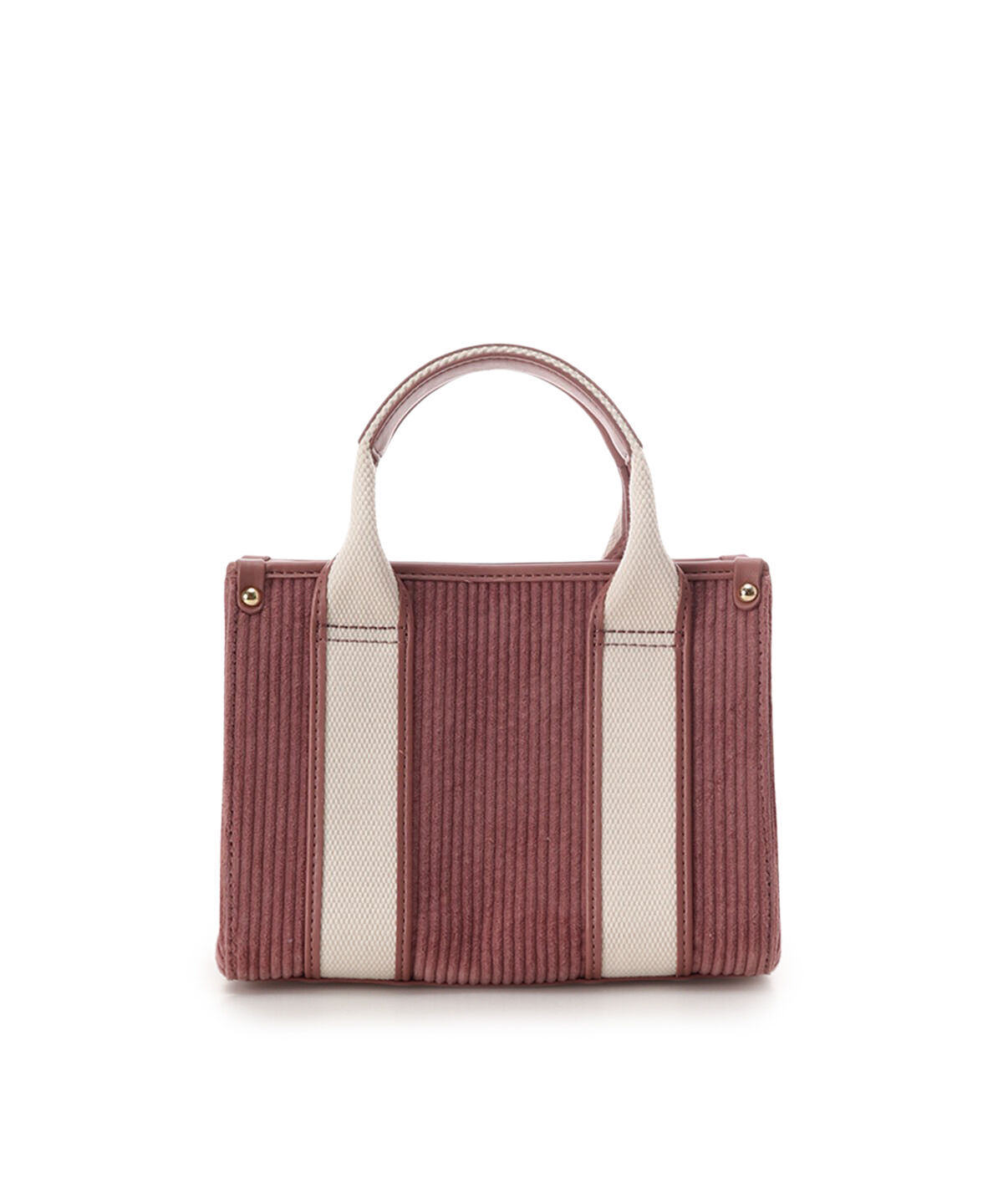 Samantha Vega「ロゴテープコーデュロイショルダーバッグ（ミニ）」|ショルダー・メッセンジャー|