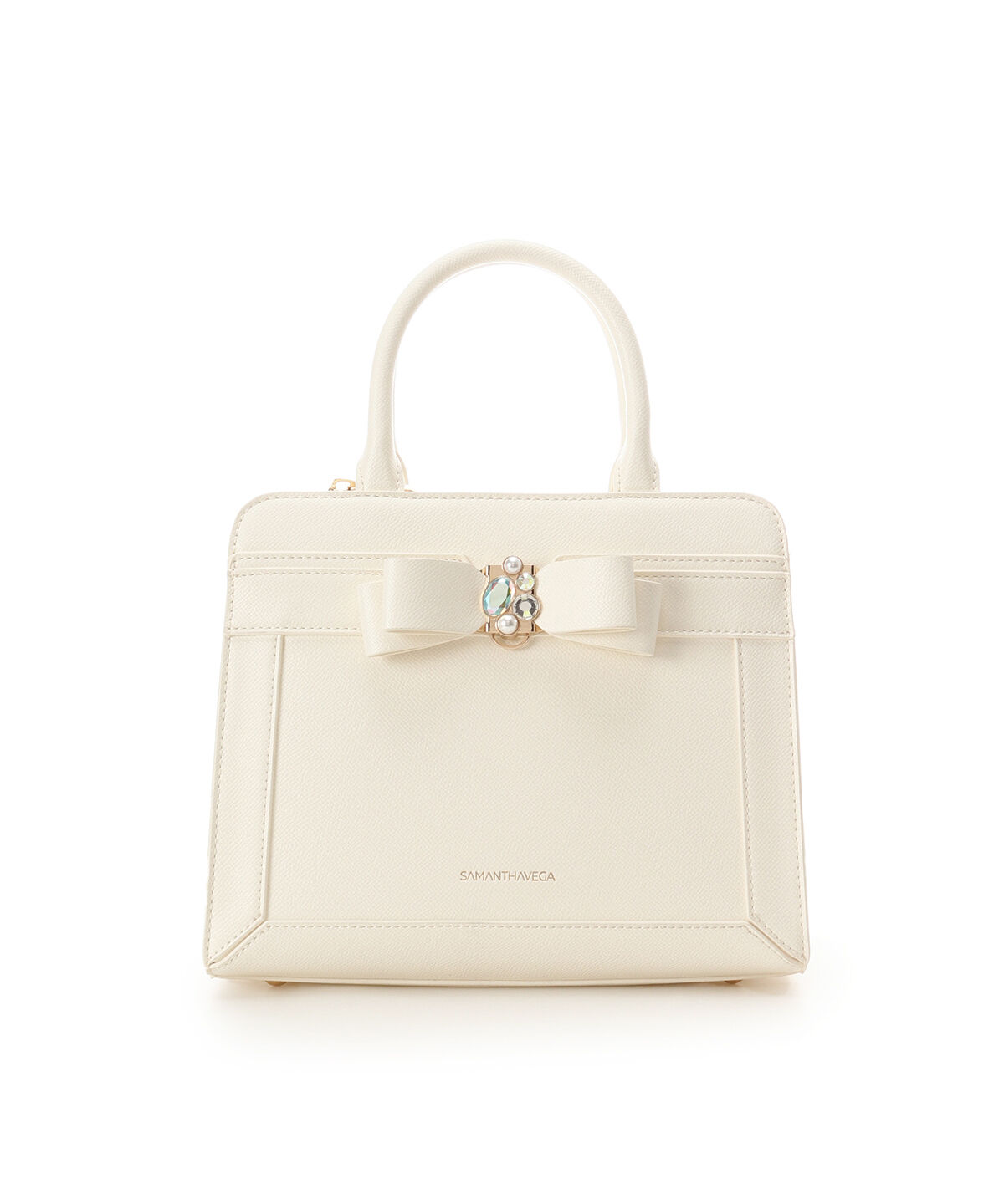 Samantha Vega「ジュエルリボンハンドバッグ」|ハンドバッグ|