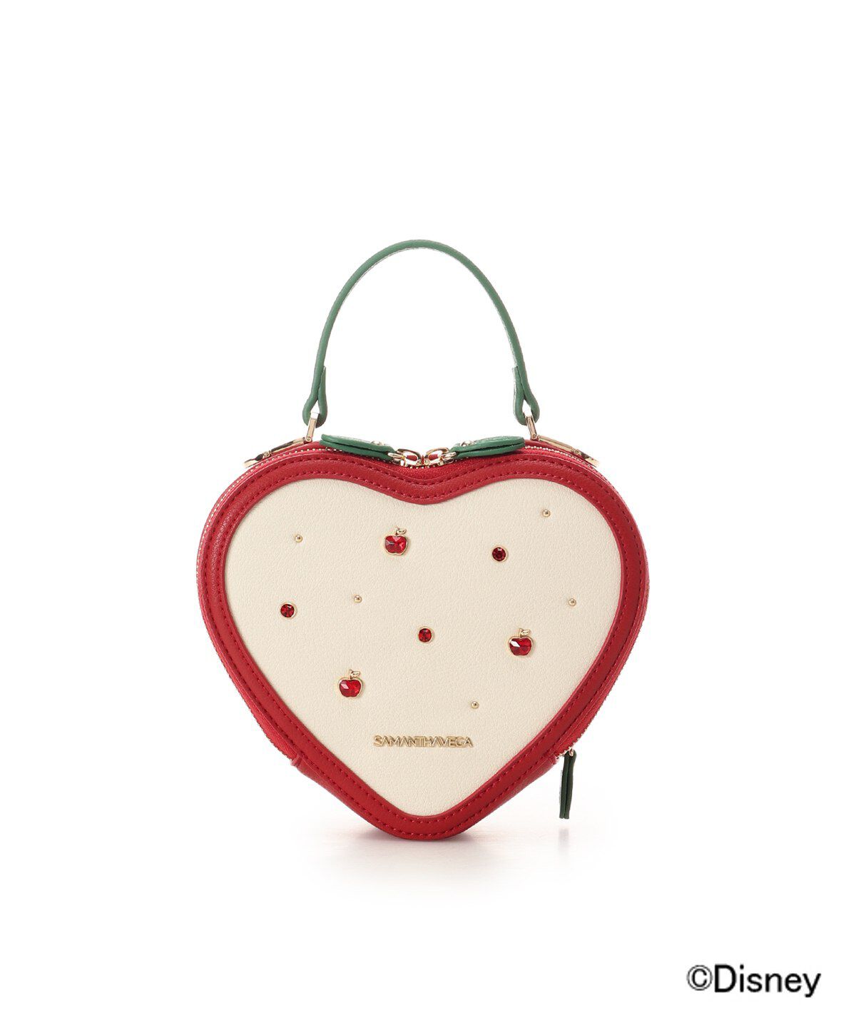 Samantha Vega「『白雪姫』コレクション　ハート型ショルダーバッグ」|ショルダー・メッセンジャー|レッド