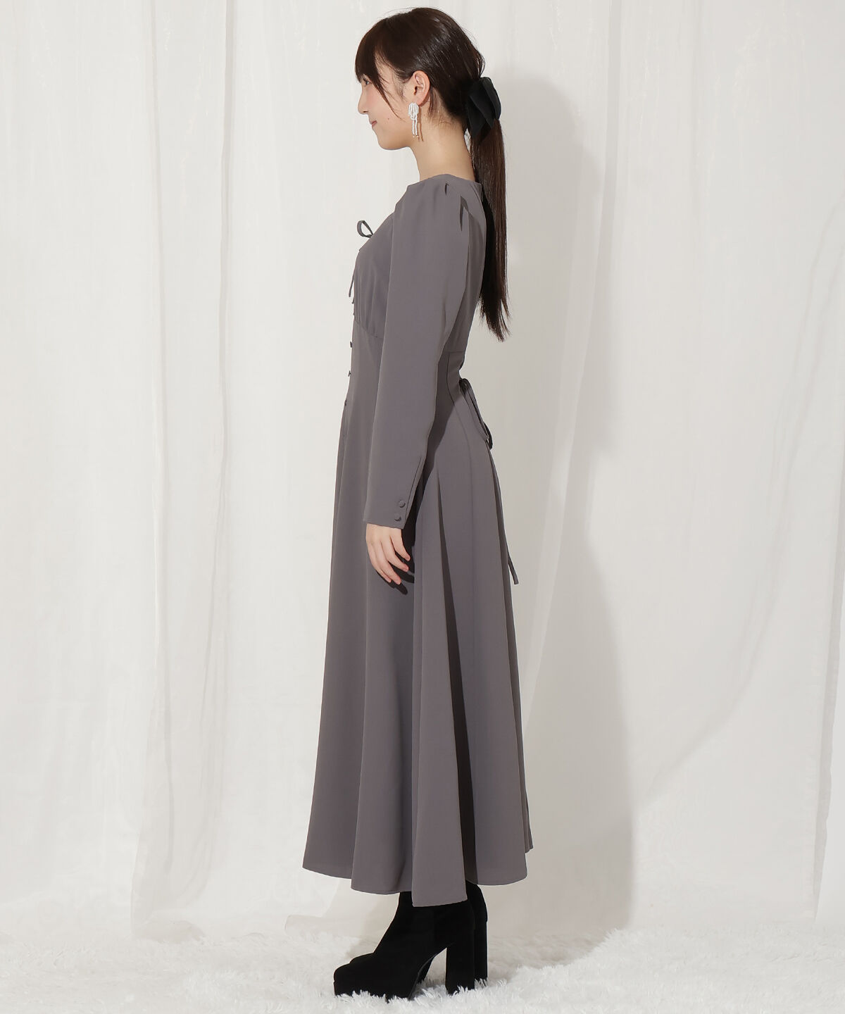 WILLSELECTION「フロントボタンワンピース」|ワンピース|