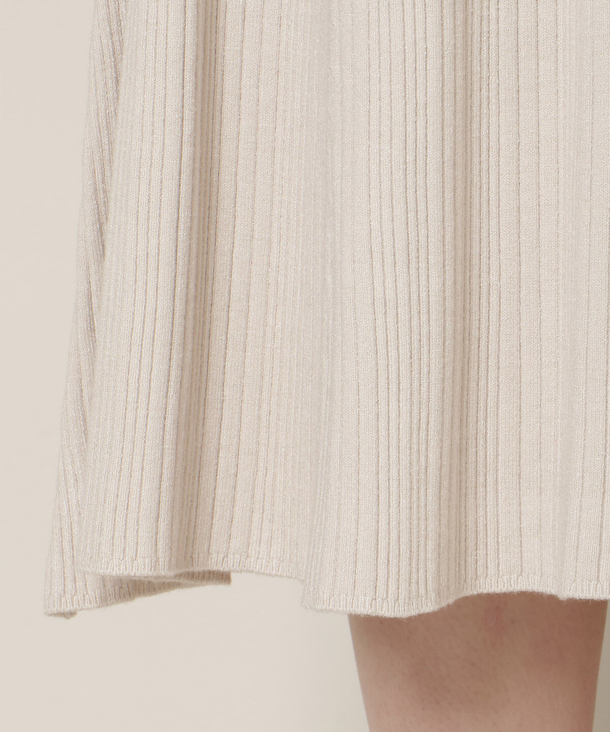 WILLSELECTION「フロントボタンリボンタイニットワンピース」|ワンピース|