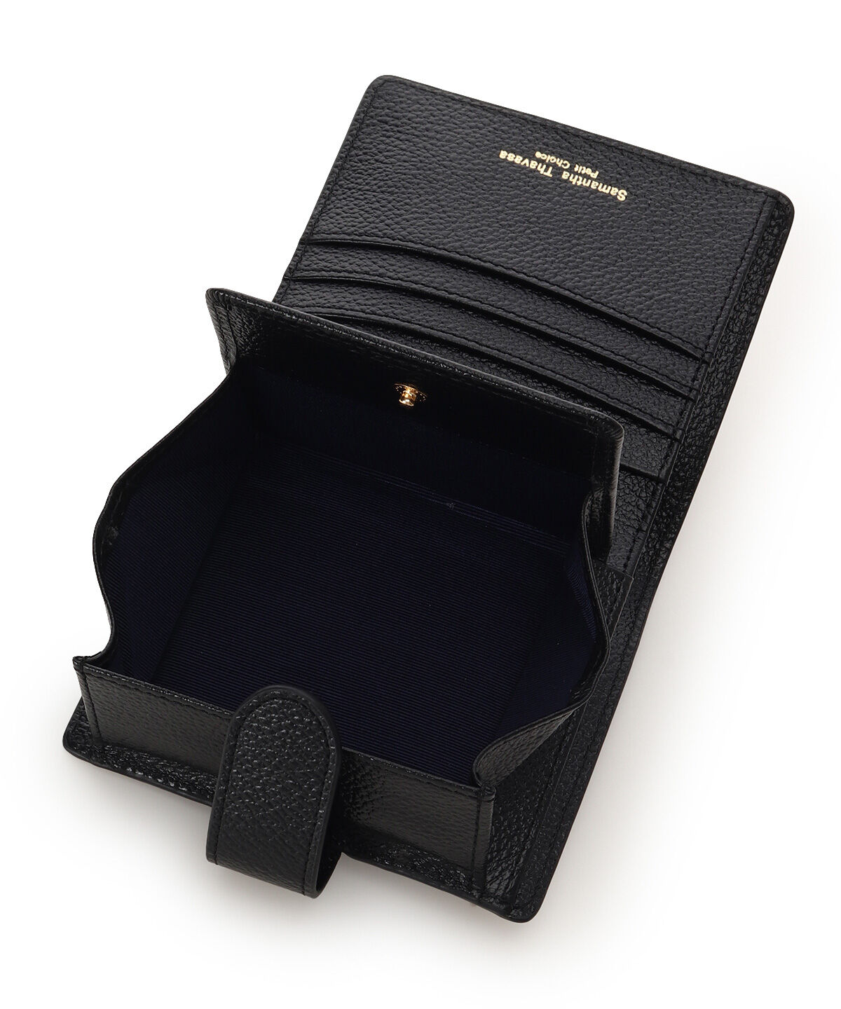 Samantha Thavasa Petit Choice「シンプル薄マチ BOX折財布」|財布|