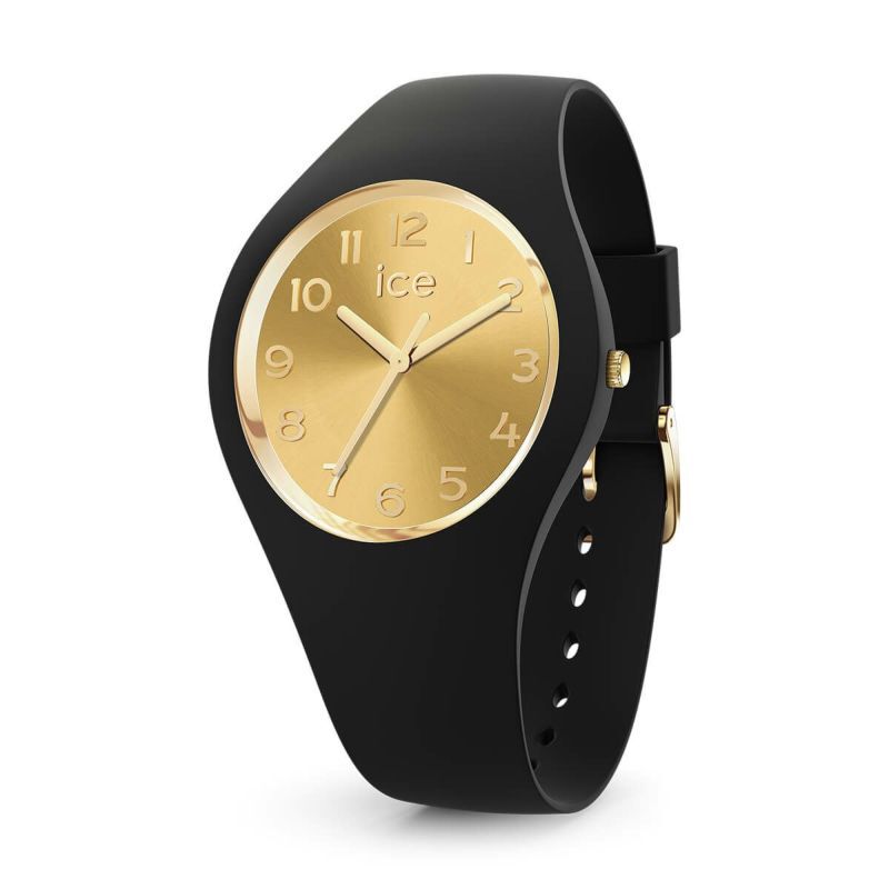 ICE-WATCH「〈ICE-WATCH(ｱｲｽｳｫｯﾁ)〉ICE glam ﾌﾞﾗｯｸ ｼｯｸ S37」|腕時計|