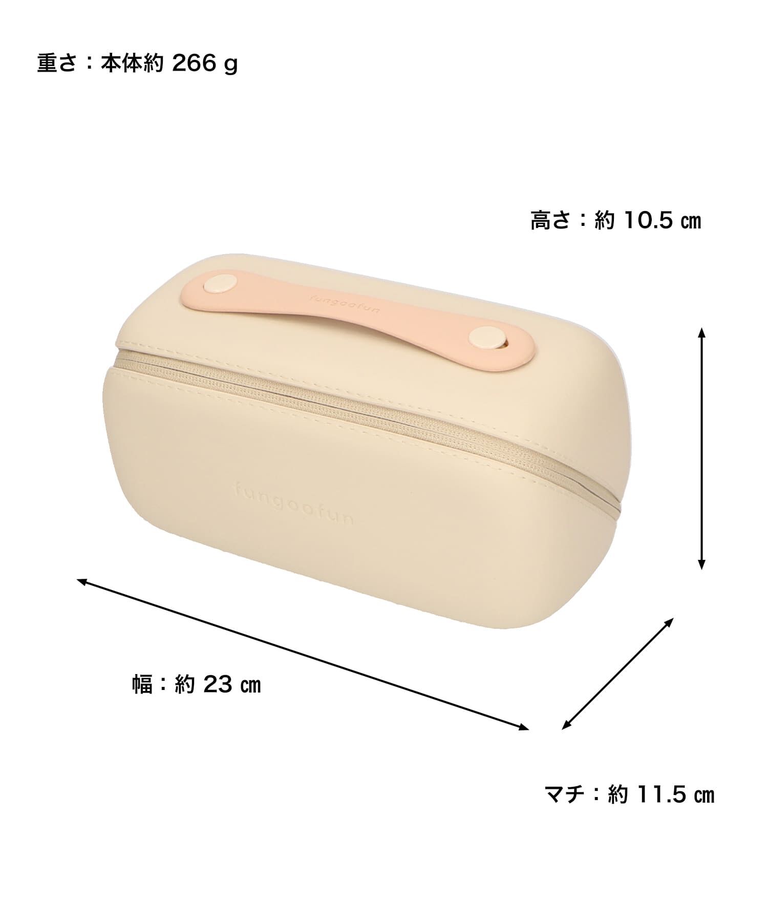 fungoofun「【WEB限定】EVAボックス型マルチポーチ/G-0015 ポーチ 人気 トレンド 売れてる 軽量 柔らかい」|ハンドバッグ|