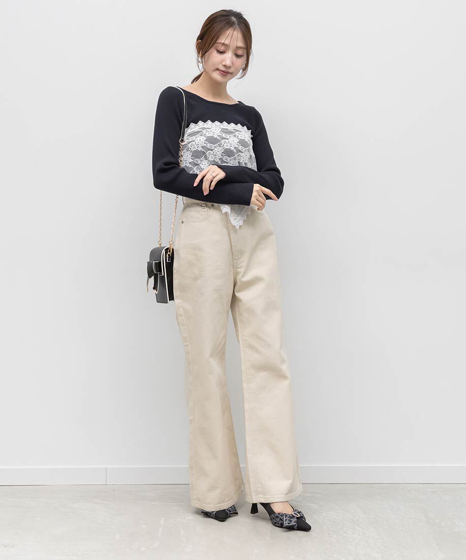  「モノグラムスカーフバックストラップパンプス」|パンプス|