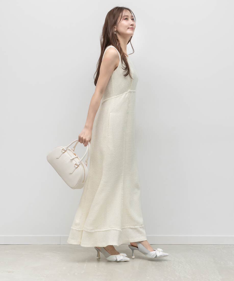  「モノグラムスカーフバックストラップパンプス」|パンプス|