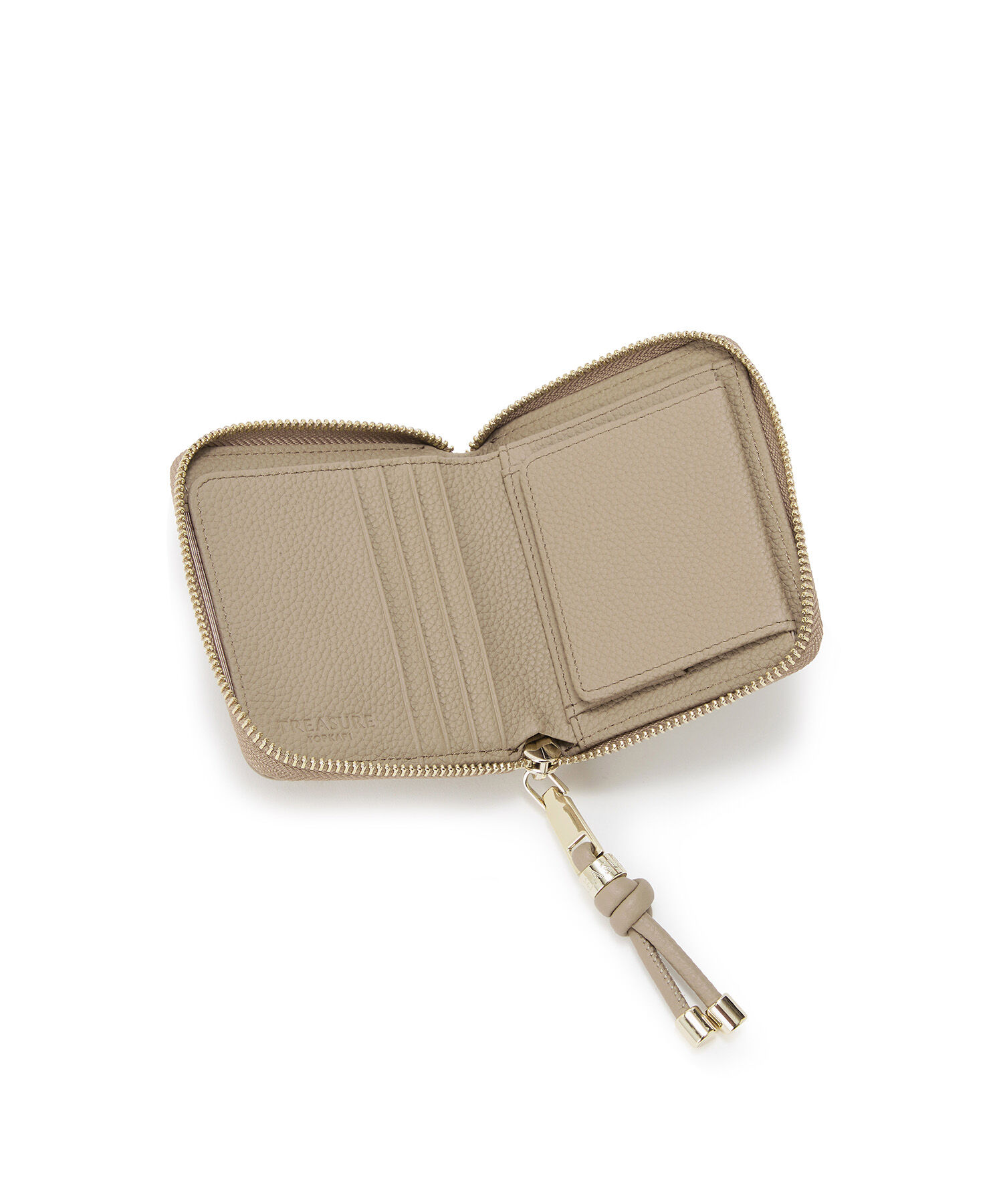 TOPKAPI TREASURE「【TREASURE TOPKAPI】シュリンクレザー 二つ折り 財布」|財布|