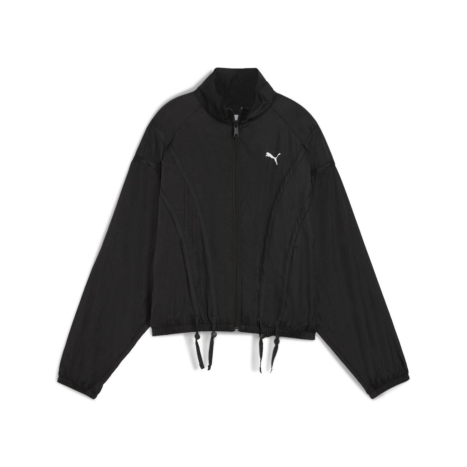 PUMA「【PUMA ｳｪｱ】W DARE TO OVERSIZED WV JACKET」|ポロシャツ|ブラック
