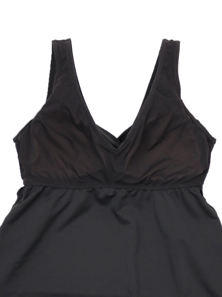 Riberce「【大人水着】無地Vネックキャミソールビキニ」|ビキニ|