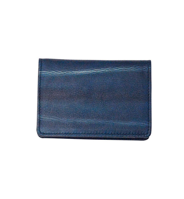 Kinuya Indigo「AWA-AI　絞り名刺入れ」|名刺入れ・カードケース|藍