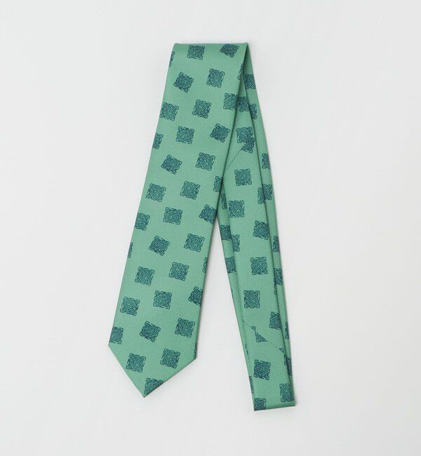 UNITED ARROWS green label relaxing「＜Luisa Esposito＞8.0cm スタンプ コモン5 ネクタイ」|ネクタイ・蝶ネクタイ|LIME