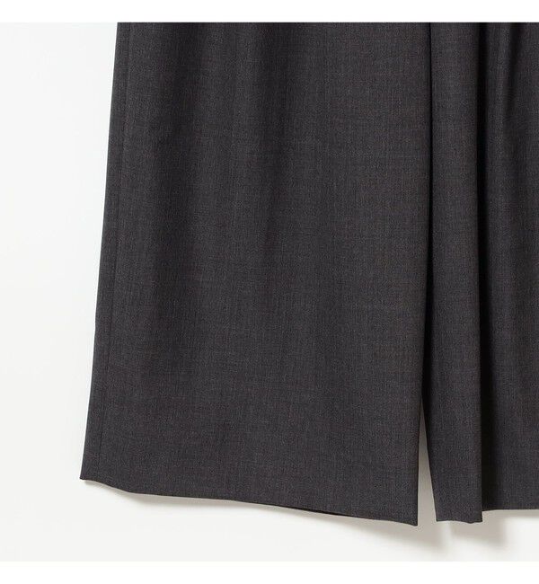 Demi-Luxe BEAMS 「ATON / ウールトロピカル ワイドイージーパンツ」|チノ|