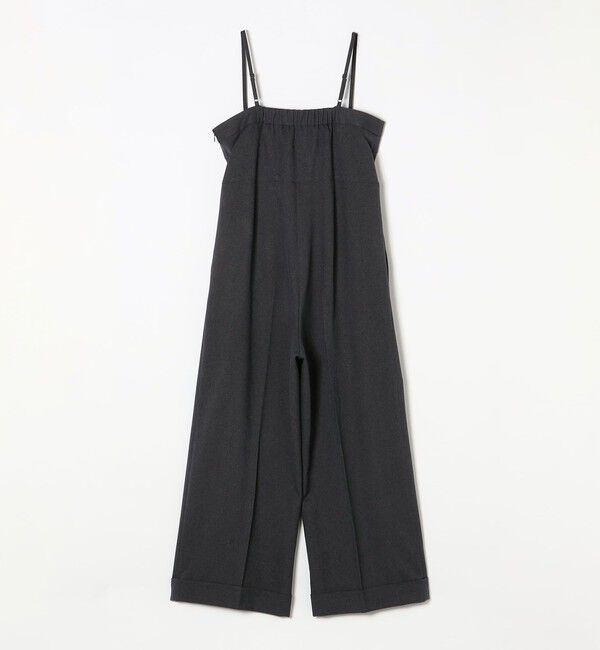 quaranciel「quaranciel:〈手洗い可能〉キャミ ワイド サロペット（セットアップ対応）」|オールインワン|