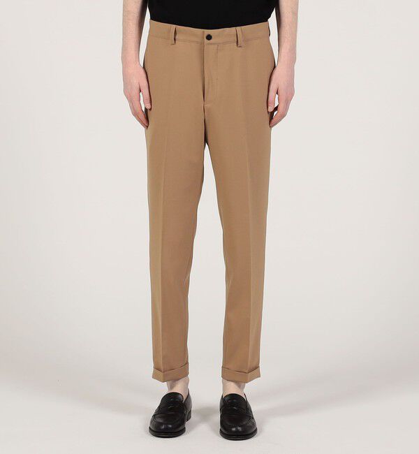 TOMORROWLAND MENS「ポリエステルウール イージースラックス」|スラックス|