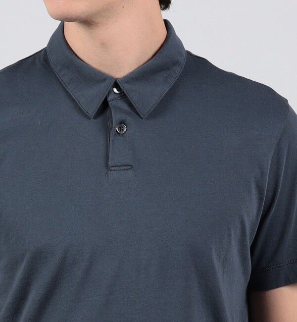 JAMES PERSE「コットンジャージー ポロシャツ MBEL3710」|ポロシャツ|