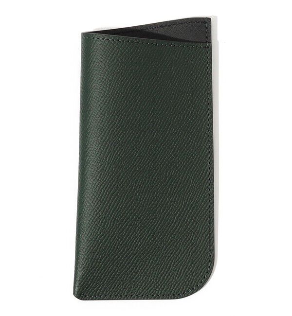 TOMORROWLAND GOODS「【別注】BROOKLYN MUSEUM シュリンクレザー メガネケース」|その他|57 カーキ