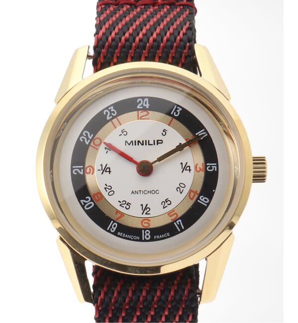 HIROB「LIP MINILIP 671970 Red」|腕時計|