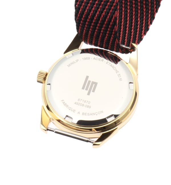 HIROB「LIP MINILIP 671970 Red」|腕時計|