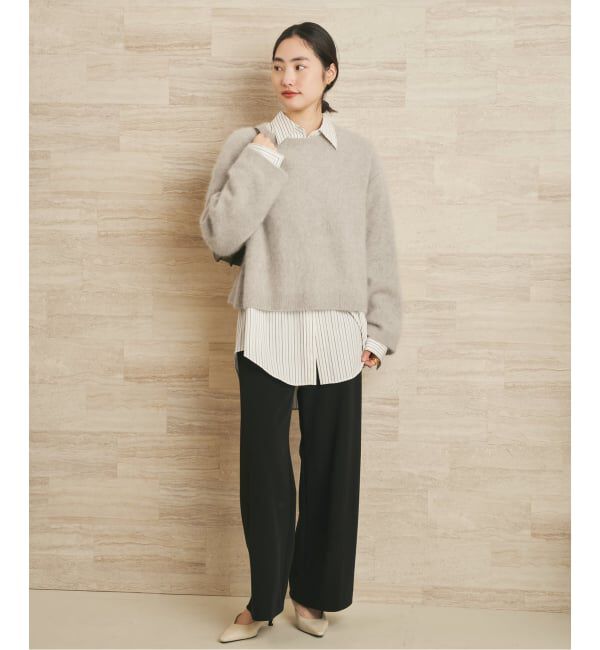 Plage「《一部カラー六本木店・WEB限定》Fur Essential ニット」|ニット・セーター|