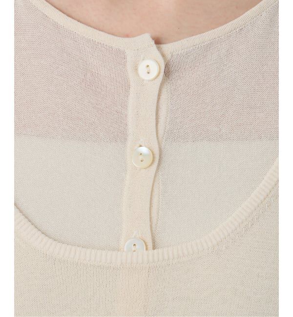 SLOBE IENA「tyn.TGOR/トゴール SLOBE別注 タンクセットカーディガン」|カーディガン|