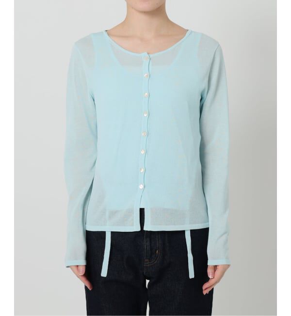 SLOBE IENA「tyn.TGOR/トゴール SLOBE別注 タンクセットカーディガン」|カーディガン|