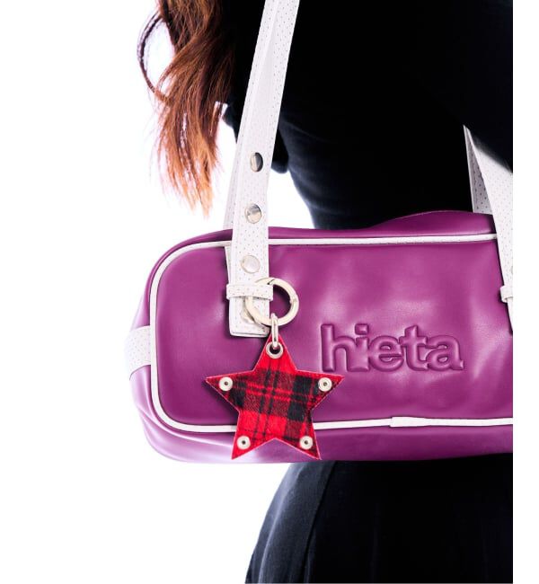 PULP「【Geek Office / ギークオフィス】HIETA / ヒエタ タニー キーチャーム / チェック柄」|キーケース|レッド