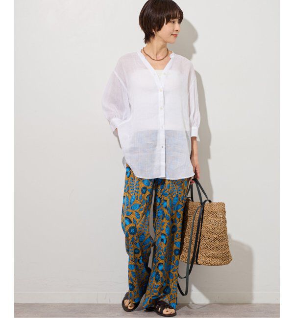 JOURNAL STANDARD relume「ラミーギャザースリーブブラウス」|シャツ・ブラウス|