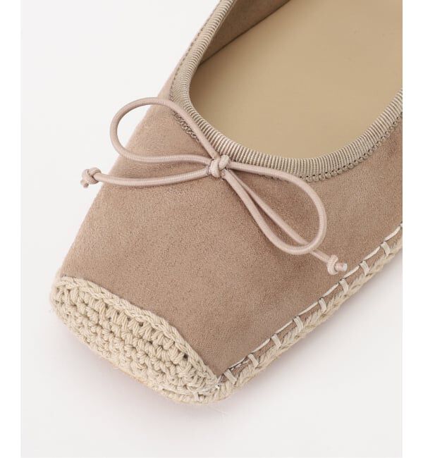  「《追加予約》スクエアエスパドリーユバレエ」|バレエシューズ|