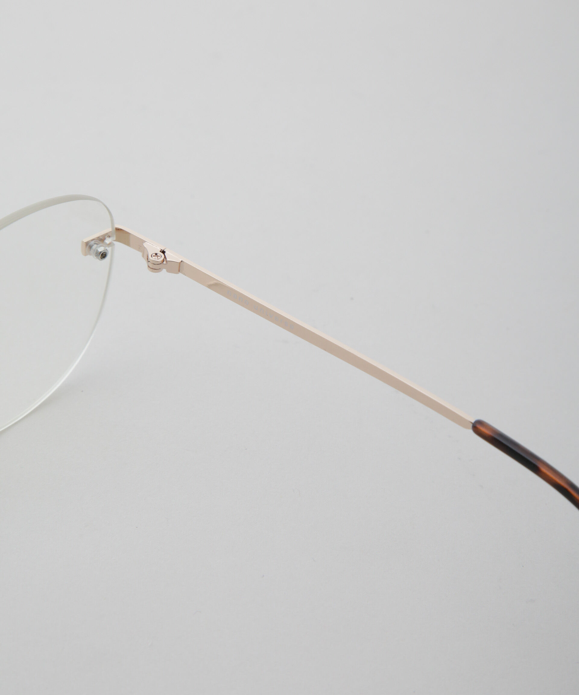 nano･universe「フレームレスメガネ」|メガネ|