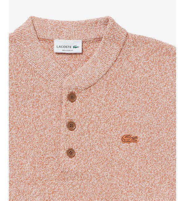 LACOSTE「ブークレー ヘンリーネックニットセーター」|ニット・セーター|