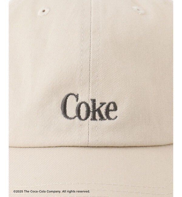 SALON adam et rope'「Coca-Colaエンブロイダリーキャップ」|キャップ・キャスケット|