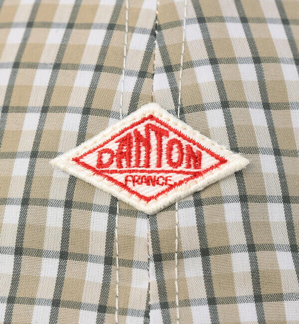  「DANTON | ウェザー チェック 6Pキャップ UNISEX」|キャップ・キャスケット|
