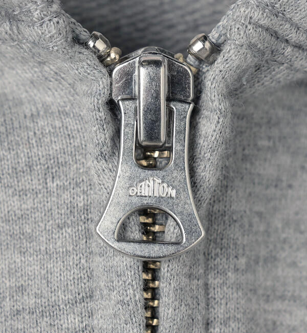 DANTON「DANTON | コットンテリー ジップパーカー WOMEN」|スウェット・ジャージ|