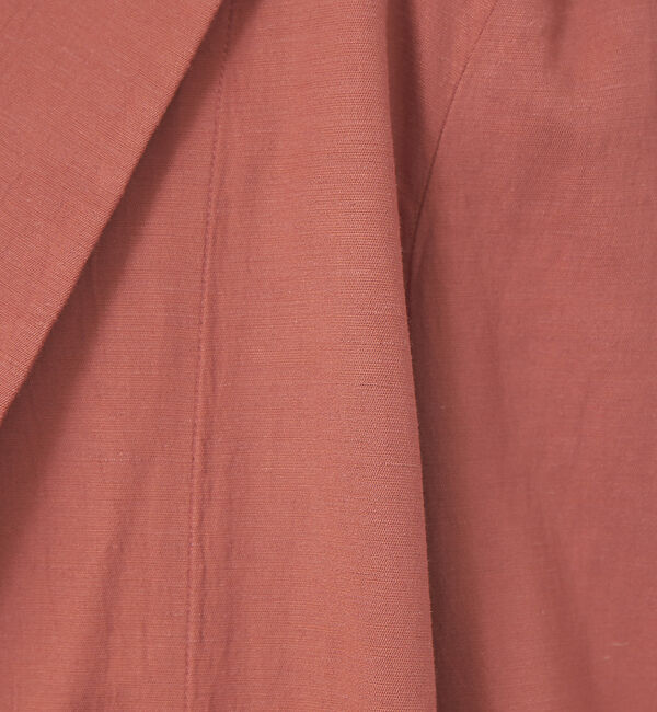 qualite「《セットアップ対応》ブライトリネンダブルジャケット」|テーラードジャケット|