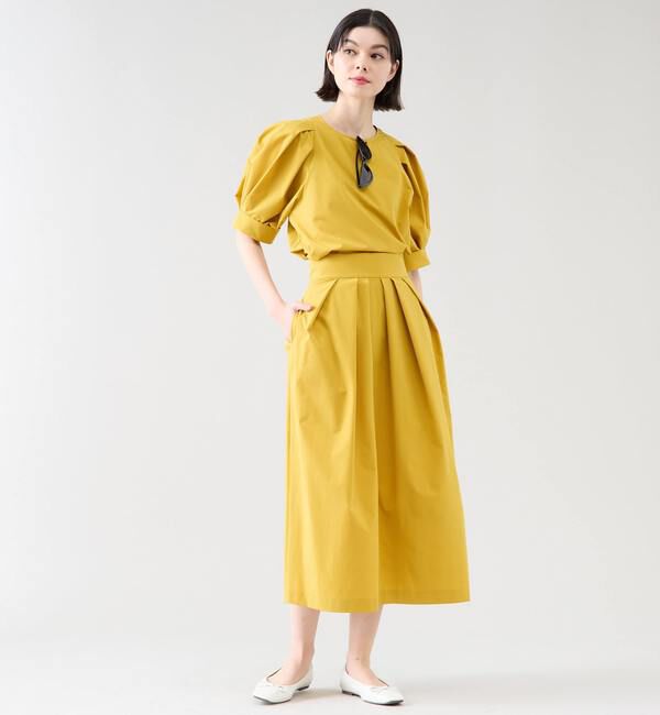 TIARA「タックコクーンスカート（セットアップ可）」|スカート|