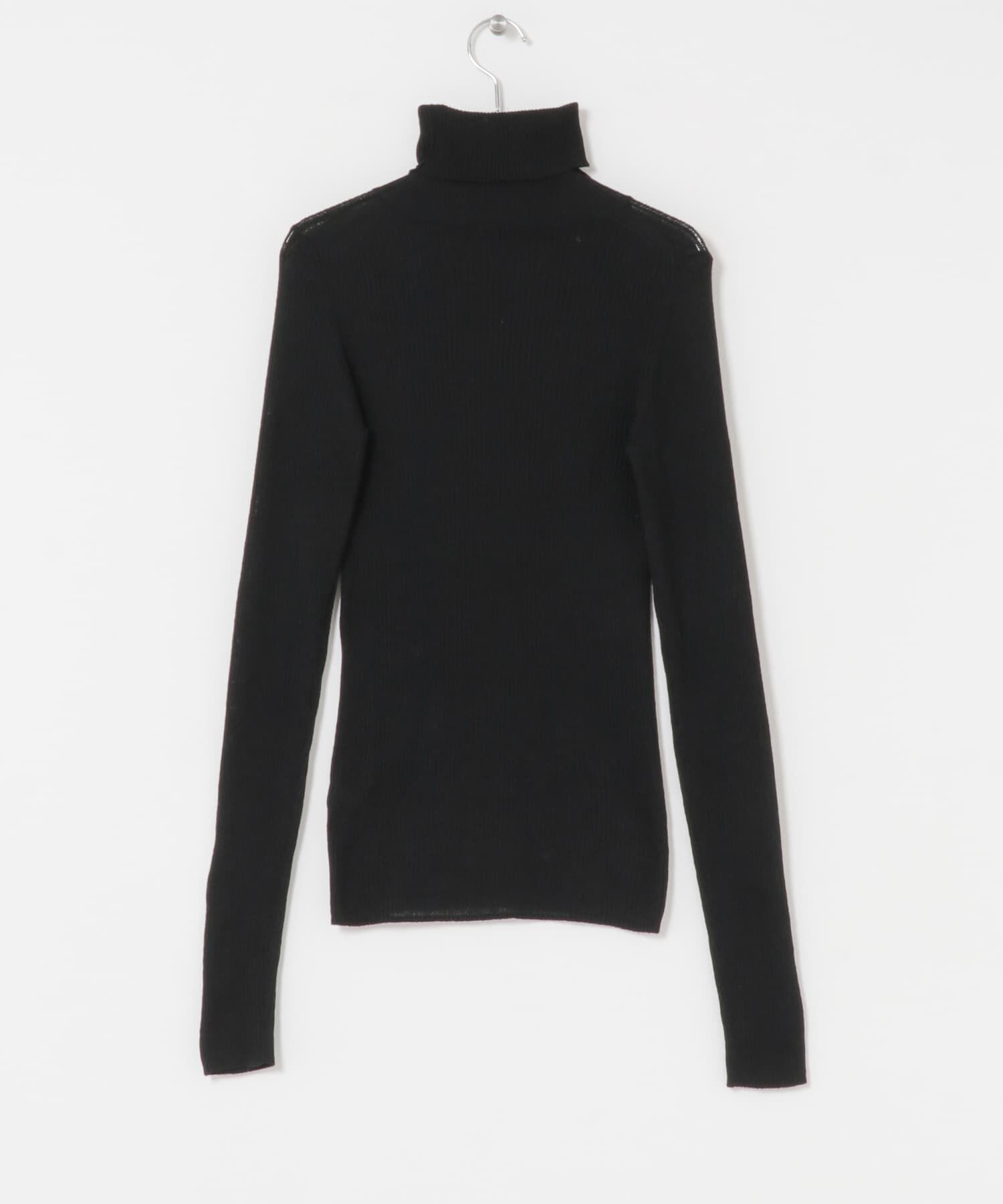 URBAN RESEARCH ROSSO「F by ROSSO　ウォッシャブルシアーリブタートルニット」|ニット・セーター|