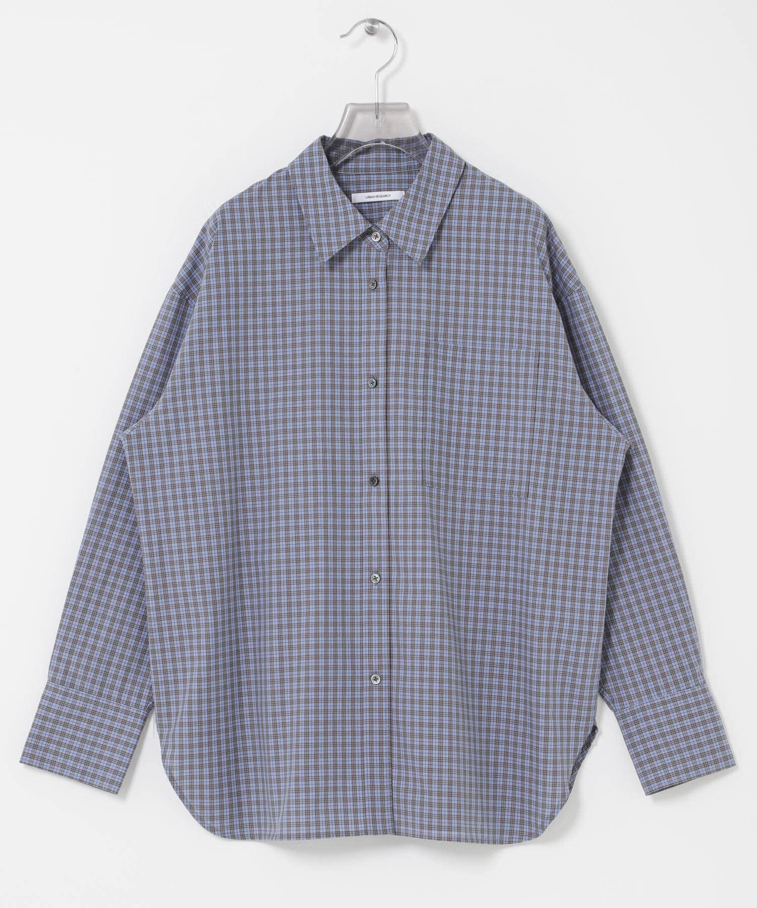 URBAN RESEARCH「レギュラーカラーチェックシャツ」|シャツ・ブラウス|