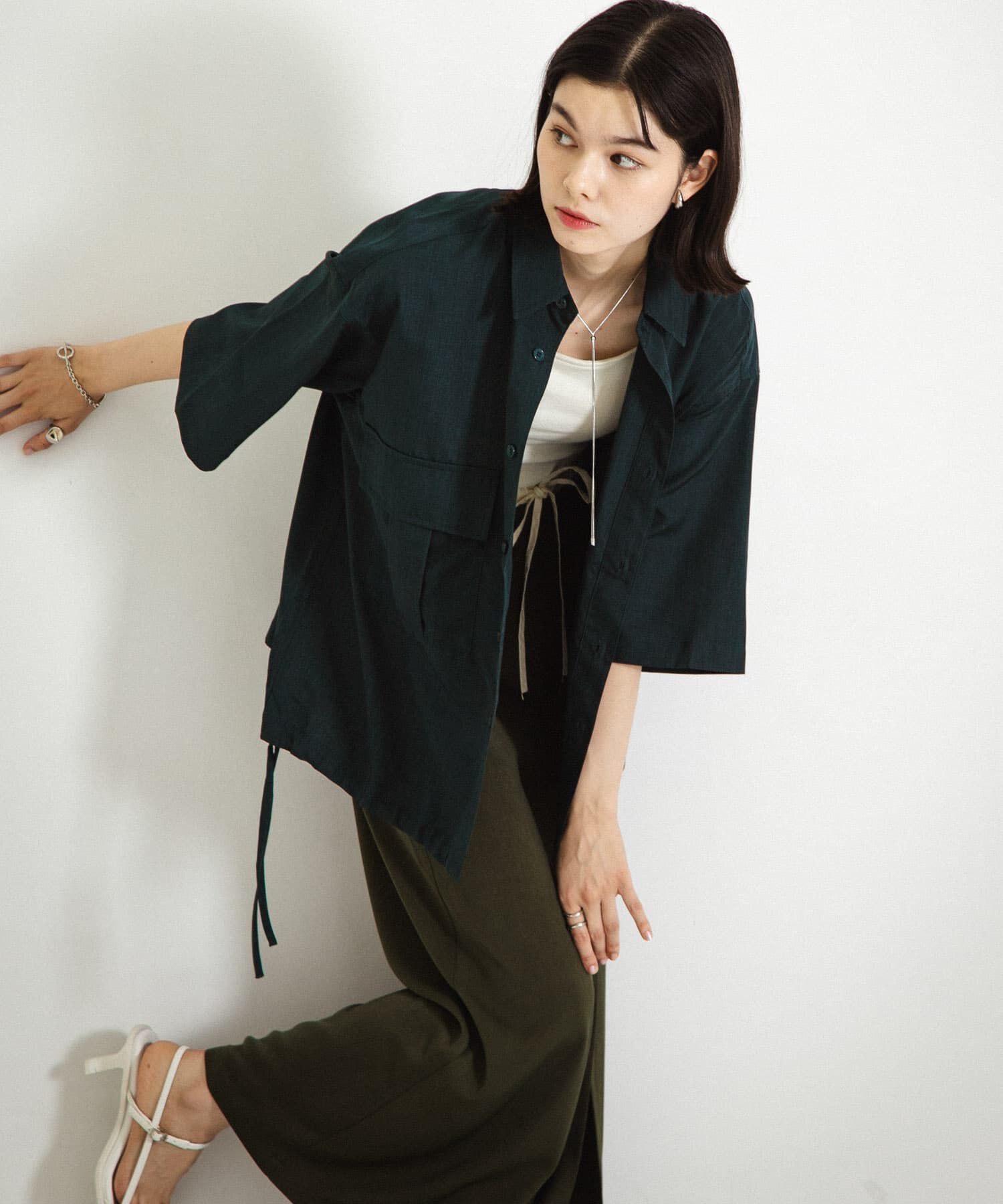 SENSE OF PLACE by URBAN RESEARCH「CPOサイドデザインルーズシャツ」|シャツ・ブラウス|