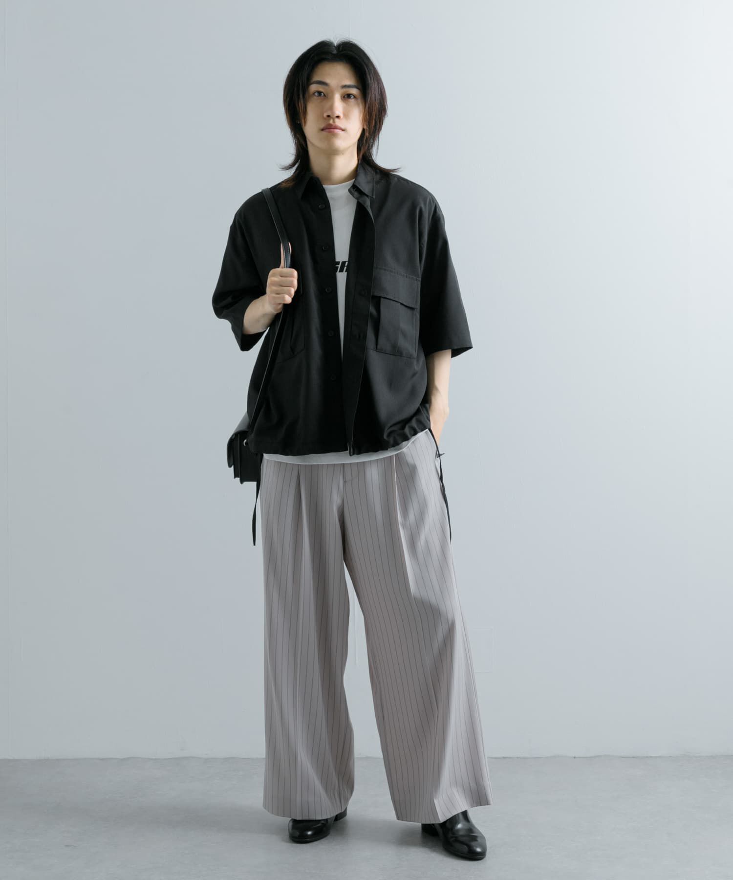 SENSE OF PLACE by URBAN RESEARCH「CPOサイドデザインルーズシャツ」|シャツ・ブラウス|