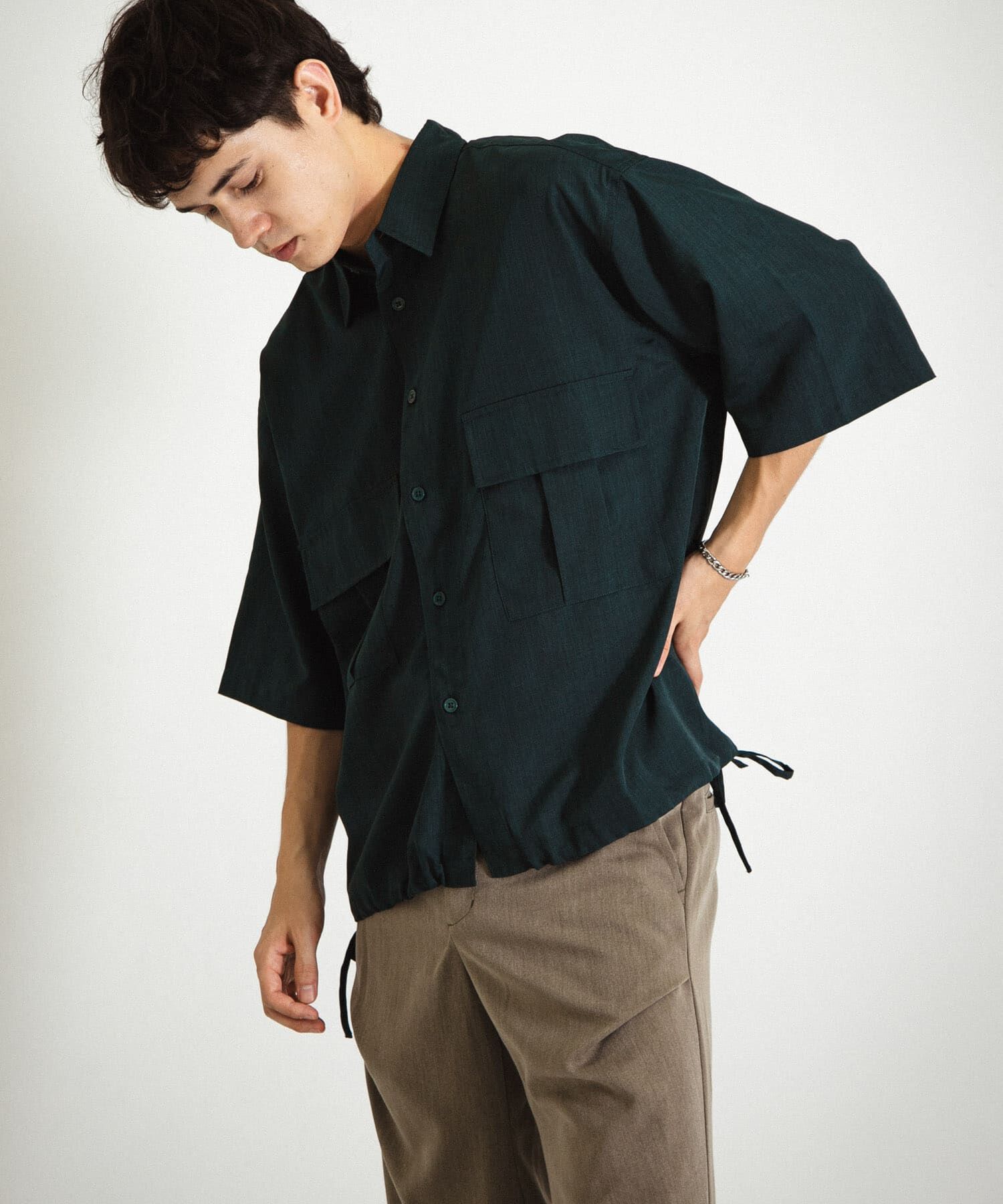 SENSE OF PLACE by URBAN RESEARCH「CPOサイドデザインルーズシャツ」|シャツ・ブラウス|