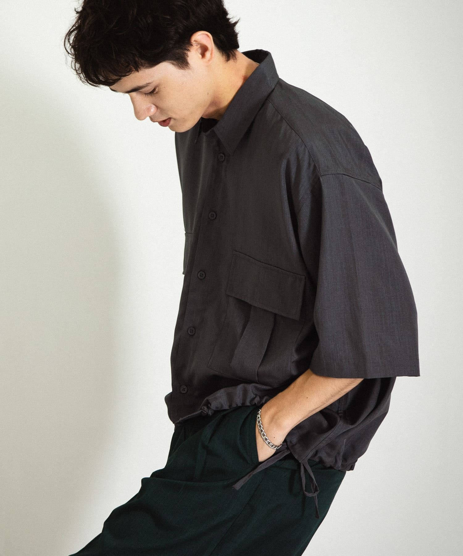 SENSE OF PLACE by URBAN RESEARCH「CPOサイドデザインルーズシャツ」|シャツ・ブラウス|