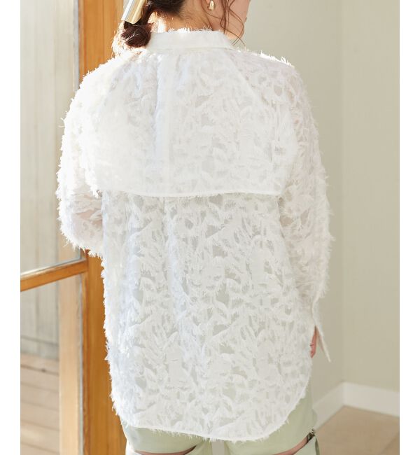 MAJESTICLEGON「アームスリットシャツ」|シャツ・ブラウス|