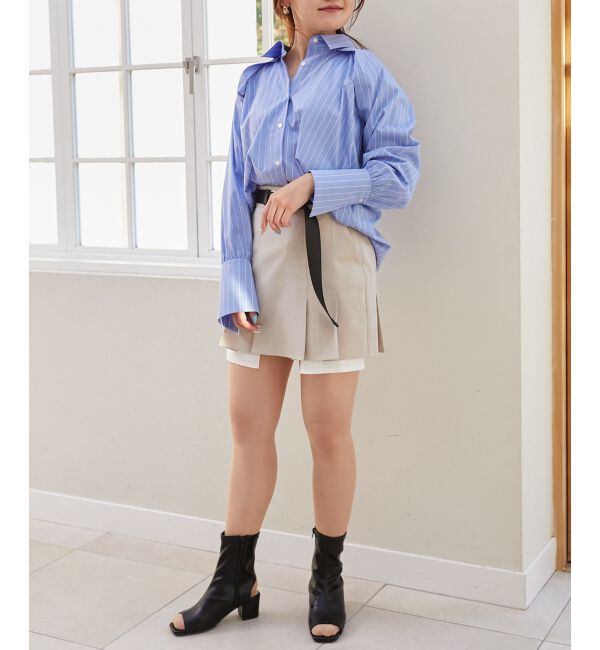 MAJESTICLEGON「アームスリットシャツ」|シャツ・ブラウス|