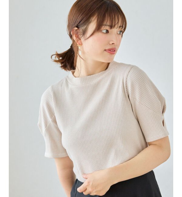 MAJESTICLEGON「タックスリーブトップス」|Tシャツ・カットソー|