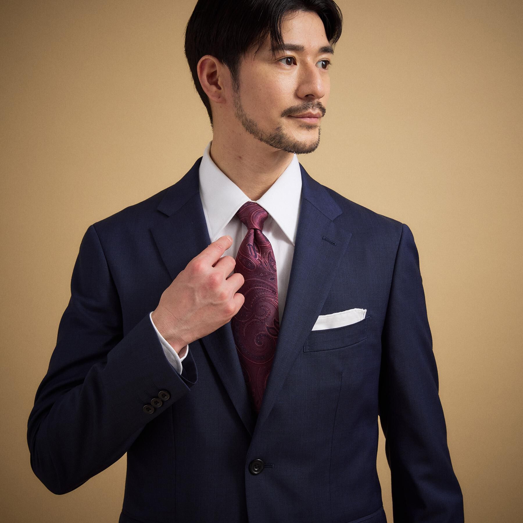 TAKEO KIKUCHI「エクストラシルク シャドーペイズリーネクタイ」|ネクタイ・蝶ネクタイ|