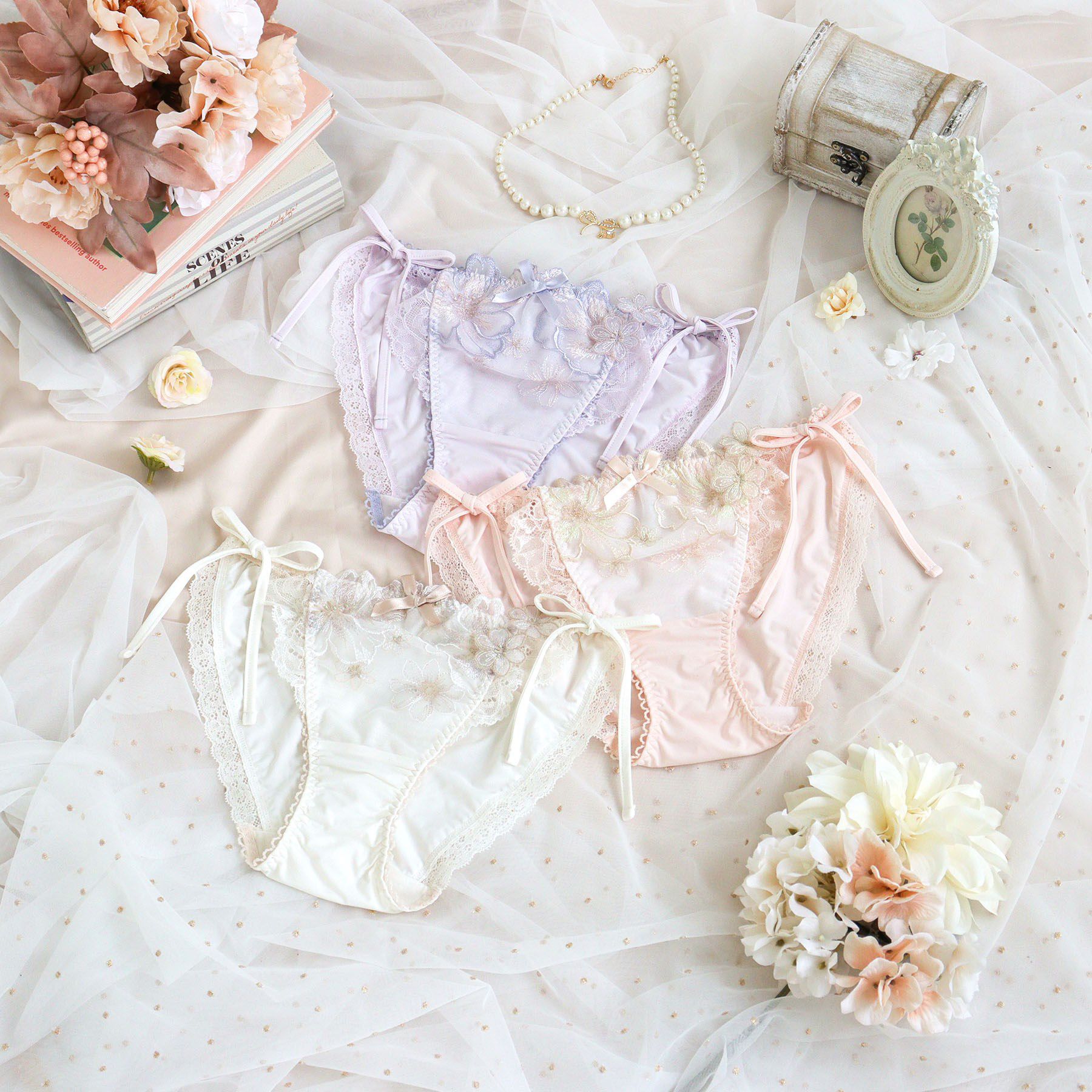 Risa Magli「ピア リボンショーツ」|インナー|